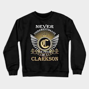 CLARKSON Crewneck Sweatshirt